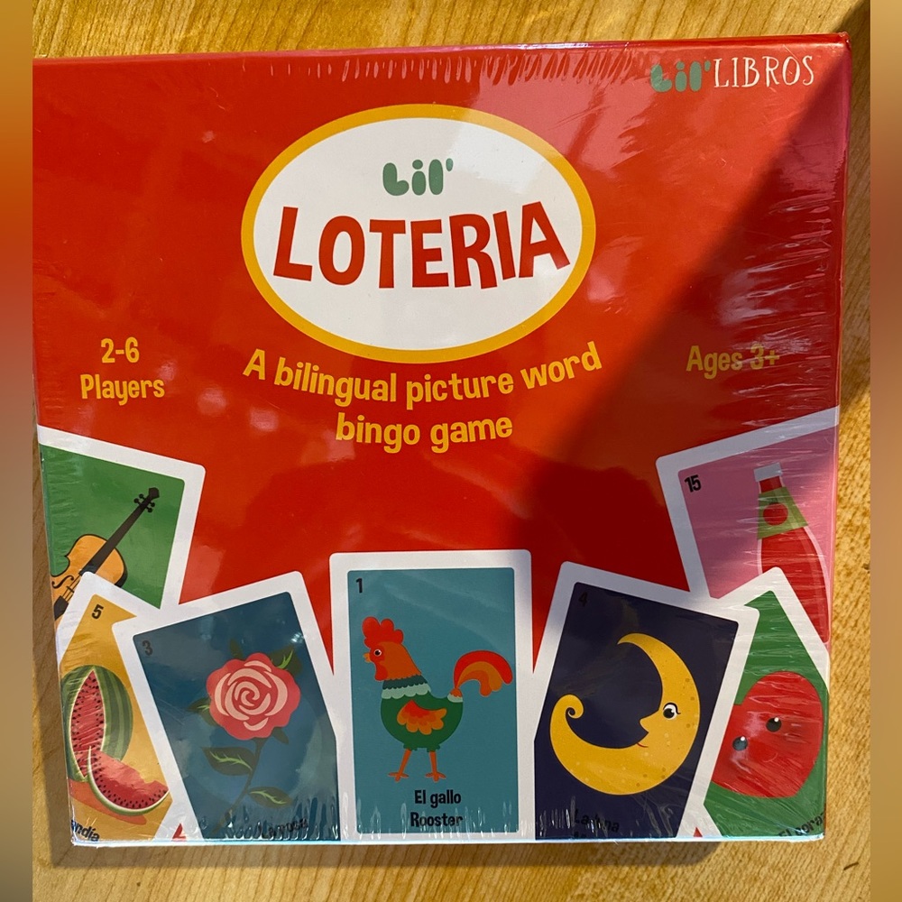 Lotería game for kids